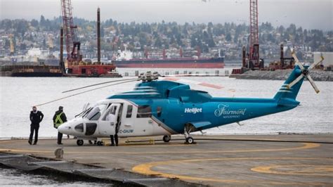B.C. helicopter lands safely after being hit by lightning, Helijet says